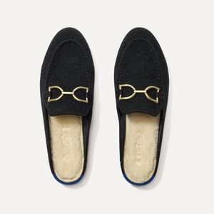 Rothy's The ReVelvet™ Cozy Bit Loafer Mule - ReVelvet™ Black Size 10